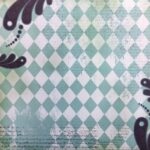 StoryTellers Paper HARLEQUIN PAISLEY 12"X12" Cardstock Paper 2pc - Image 2