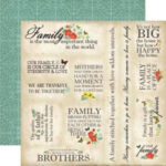 Carta Bella OUR FAMILY 12”x12” 13pc COLLECTION KIT - Image 3