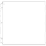 We R RING PAGE PROTECTORS 100pc 12"x12" Scrapbook Album Sleeves