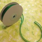 May Arts 5/8" Sheer Organza Satin Edge Ribbon 1yrds - Image 2