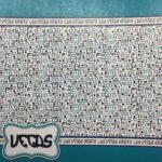 Retro Squares VEGAS SIGHTS 12X12 Scrapbook Paper - Image 2