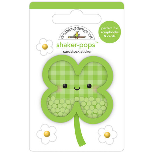 image_eca39112-ccae-4805-b10f-a9ec17f72a16.jpg Doodlebug Shaker-Pops SO LUCKY 3D Stickers - Image 1