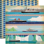 Carta Bella Let’s Cruise SEA YOU LATER 12”x12” Scrapbooks Paper