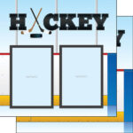 Scrapbook Customs Quick Page HOCKEY LEFT 12"X12" Scrapbook Paper - Image 2