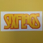 Scrapbook Customs SIXFLAGS Dot Stripe Laser Cuts 3"X 7" 1pc