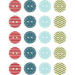 Imaginisce TRAVEL Perfect Vacation Buttons 20pc