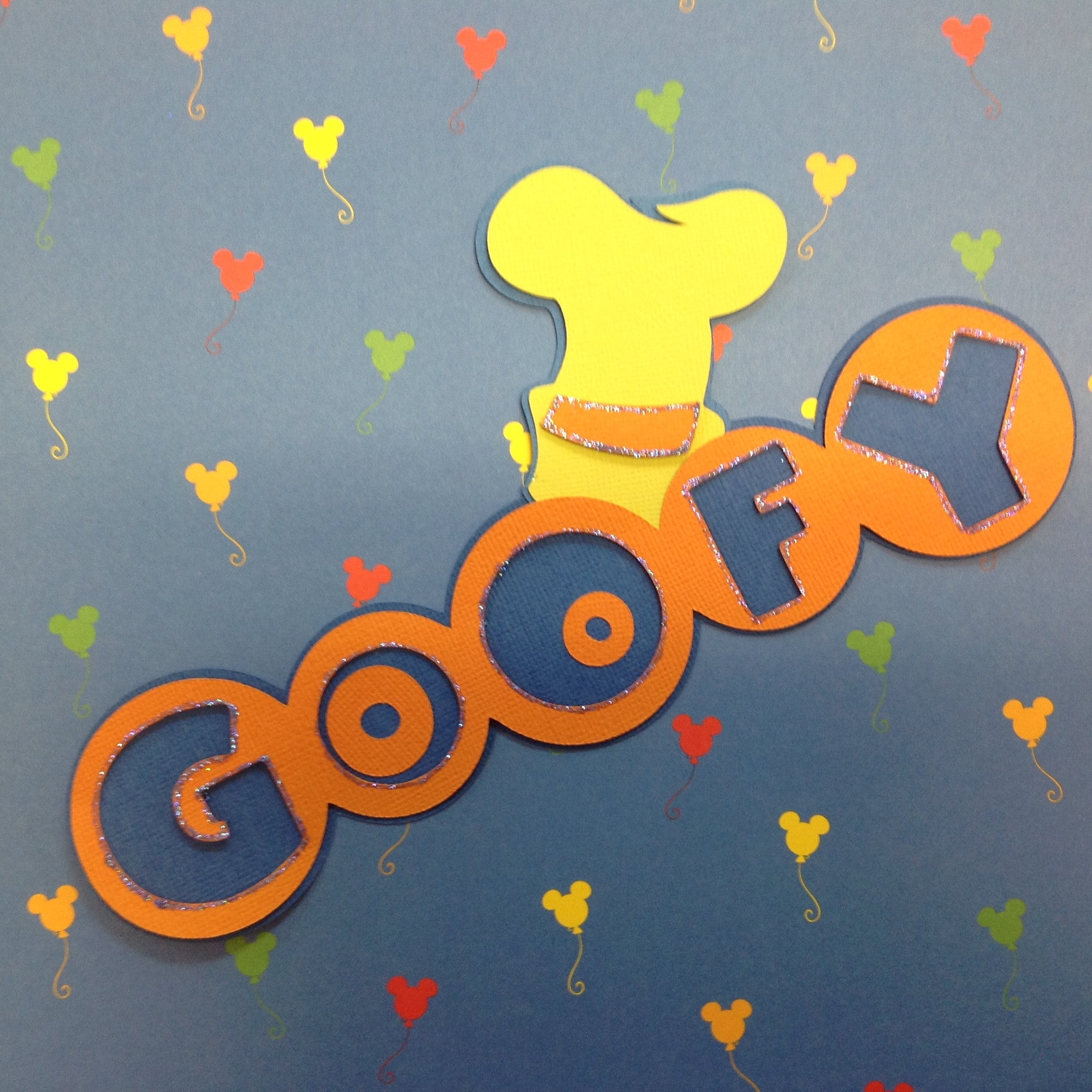 image_eef1611a-1d51-4df2-b4a6-23a5d501410a.jpeg Disney GOOFY BORDER Scrapbook Title ScrapbooksRUs - Image 1