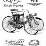 Kaisercraft ON THIS DAY Clear Acrylic Stamps 4"X6" 5 pc