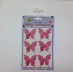 Forever in Time GLITZY BUTTERFLIES Stickers