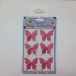 Forever in Time GLITZY BUTTERFLIES Stickers