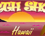 NORTH SHORE HAWAII Title Travel Colored DieCut 1pc 2”X8” HI