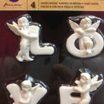 Prima LOVE Resin Angel Embellishments 4pc
