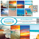 Reminisce AT THE BEACH 12"X12" Scrapbook Kit 9pc