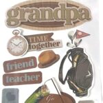 Crafter’s Square GRANDPA Pop-Up Stickers