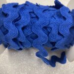 Creative Impressions Rick Rack JUMBO BLUE Ribbon Trim 5/8”