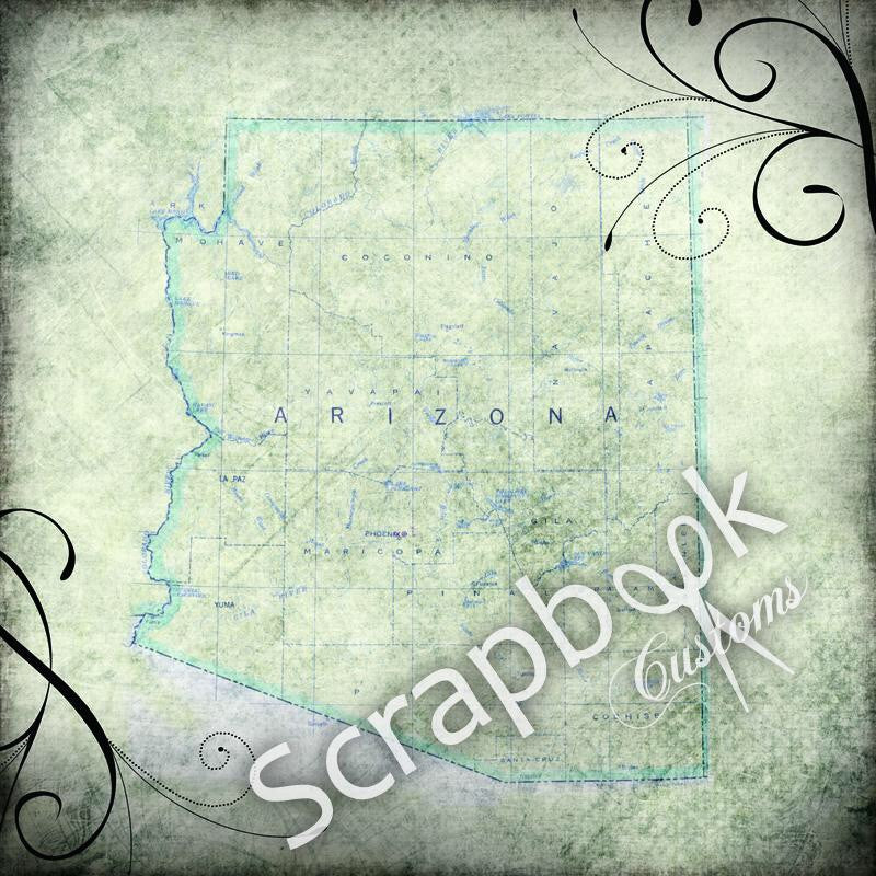 image_f6236a7e-6b7d-4ee4-9ced-c02ab5edfa38.jpg ARIZONA TRAVEL 12"X12" Cardstock Paper 34669 - Image 1