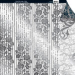 Kanban FLORAL CHIC STRIPE Cardstock 12"X12"