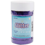 Advantus PURPLE Shaker Glitter 4oz