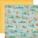 Carta Bella Let’s Cruise CARIBBEAN 12"x12" Scrapbook Paper