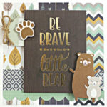 Kaisercraft Hide & Seek ADVENTURE 12X12 Foil Scrapbook Paper - Image 2