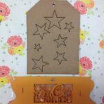 Sin City Stamps STARS Chip Board Album 5"X7"