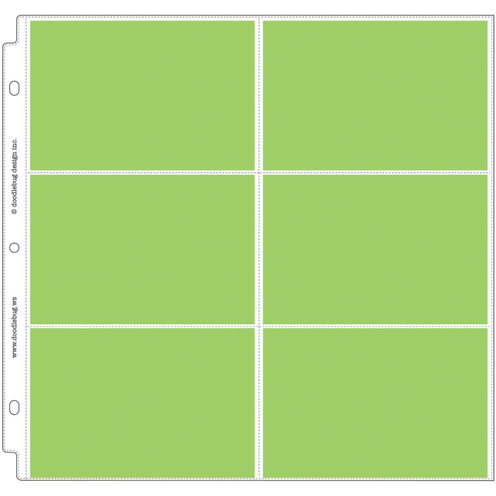 image_fb62a0a3-00f9-4780-825d-cb404b8b16f2.jpg Doodlebug STORYBOOK ALBUM HORIZONTAL PROTECTORS 4X6 Pockets - Image 1