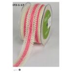 May Arts 1" Crochet Velvet Center Ribbon 1 yard - Image 5