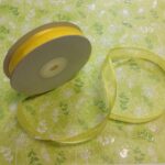 May Arts 5/8" Sheer Organza Satin Edge Ribbon 1yrds - Image 4