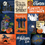 Carta Bella Hocus Pocus MULTI JOURNALING CARDS 12"x12" Scrapbook Paper - Image 2