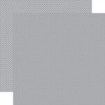 Carta Bella GREY DOTS 12"X12" Scrapbook Paper