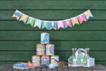 Pebbles BIRTHDAY WISHES Perforated Banner Shapes 12pc - Image 2