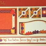 StoryTellers FALLING INTO FALL 1-2 DIECUTS 6"X13"