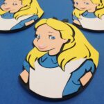 ALICE IN WONDERLAND 3D Scrapbook Die Cut Embellishment - Image 3