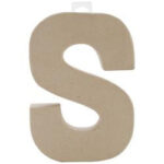 Darice Paper Mache Alphabet Letters Q-U 5.5"X8" - Image 3