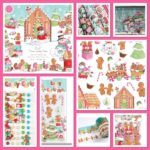 Craft Consortium Candy Christmas DECORATE Clear Stamps 9pc - Image 4