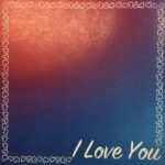 Scrapbook Customs HEART WARRIOR HEART BORDER I Love You 12"X12" Scrapbook Paper
