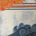 StoryTellers Paper POOL 12"X12" Cardstock Paper 2pc