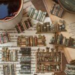 Scrapbooksrus BOOK SHELF Cardstock Stickers