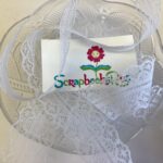 Scallop Lace Ribbon White