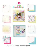 Webster's Pages SWEET ROUTINE Paper Kit 8pc