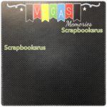 Scrapbooksrus VEGAS MEMORIES Color Dots 12”X12” Scrapbook Paper