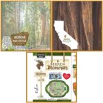 Scrapbook Customs SEQUOIA KIT Papers and Stickers National Park