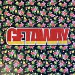 Scrapbook Customs GETAWAY RED Flag Word Title