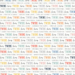 Scrapbook Customs TWINS 12"X12" Scrapbook Paper - Image 2