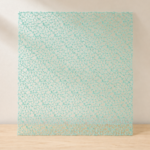 Scrapbooksrus MESH WEBBING AQUA 11"X12" Sheet