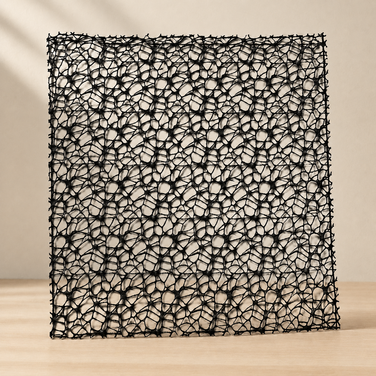 Mesh webbing Black 11x12 Scrapbooksrus MESH WEBBING BLACK 11"X12" Sheet - Image 1