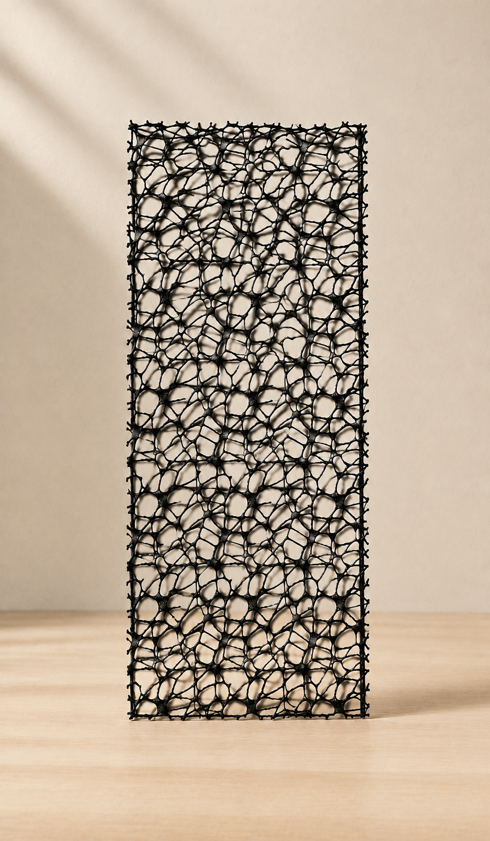 Mesh webbing Black 7x12 Scrapbooksrus MESH WEBBING BLACK 7"X12" Sheet - Image 1