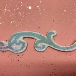 My Mind's Eye Coastal LUCKY Die-Cut Chipboard Flourish