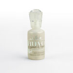Nuvo Crystal Drops IVORY SEASHELL Enamel Dots 1oz