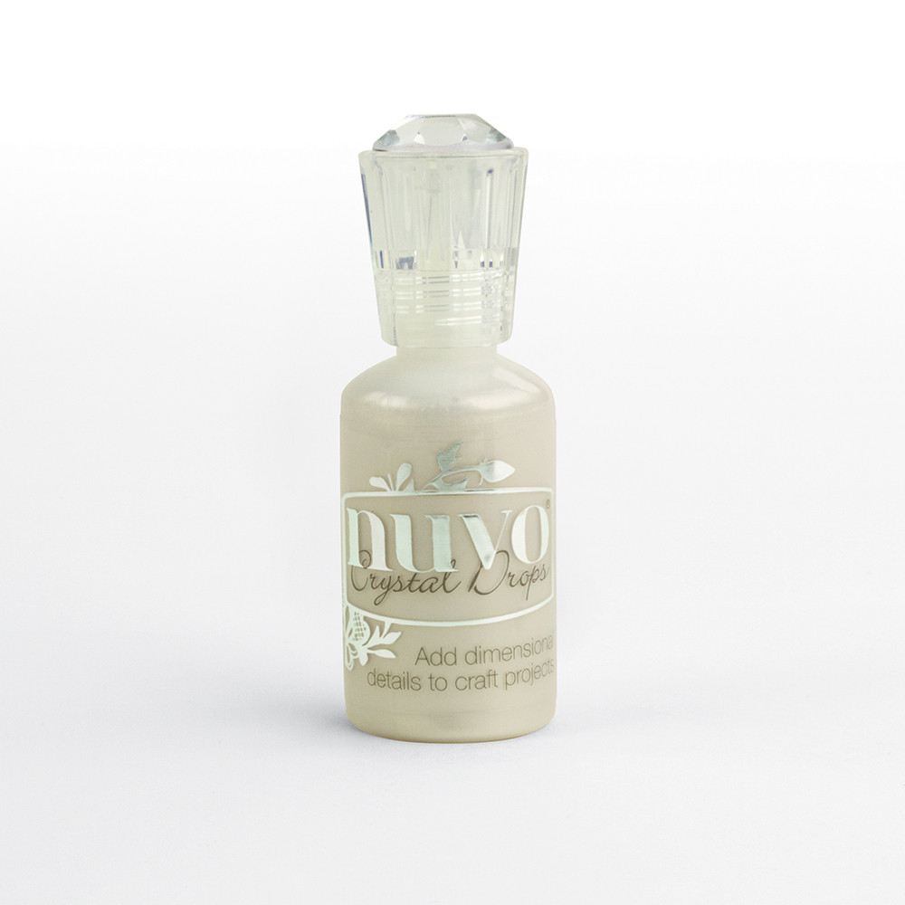 Nuvo_Crystal_Drops_IVORY_SEASHELL_3D_Gloss_Enamel_Dots_1oz Nuvo Crystal Drops IVORY SEASHELL Enamel Dots 1oz - Image 1